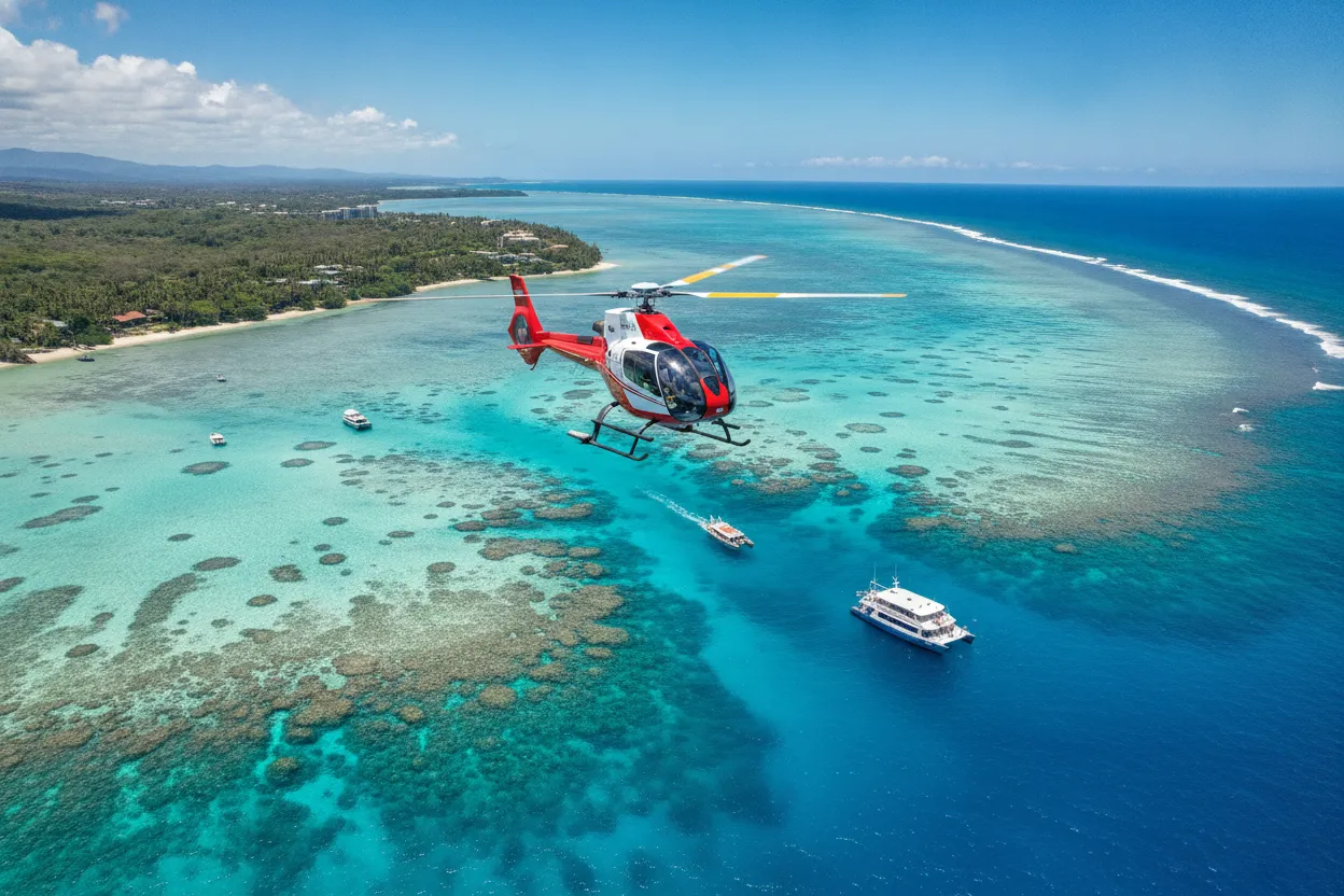 Heli-Tour of the Reef